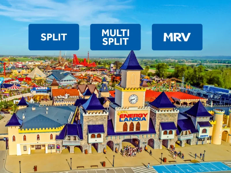 Klimatyzacja Haier – Park Rozrywki Energylandia