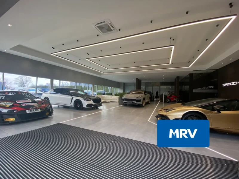 Klimatyzacja Haier w salonie ekskluzywnych samochodów Mansory