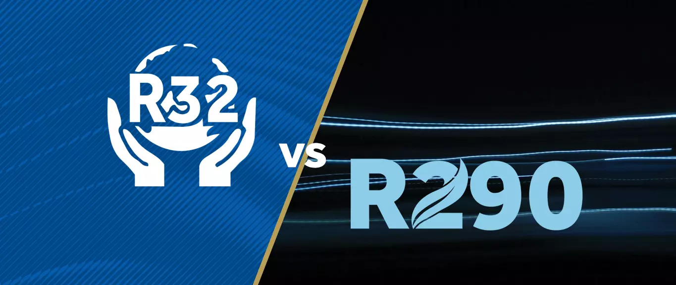 Porównanie R290 i R32