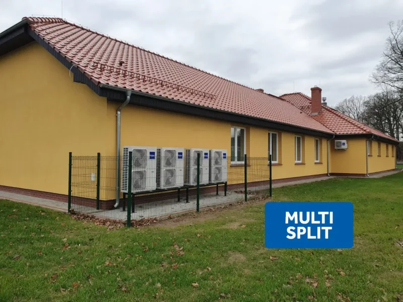Klimatyzacja Multi Split w Domu Ludowym w Dąbrowej Bolesławieckiej