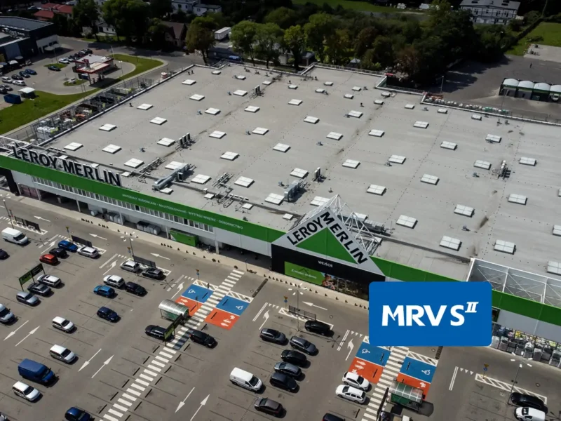 Hipermarket Budowlany Leroy Merlin – system MRV S-II