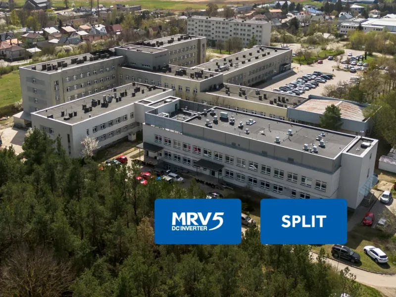 Szpital SPZOZ – Klimatyzacja Haier